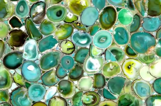 Green Agate Semiprecious